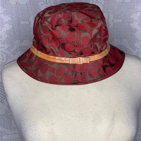 Coach | Accessories | Readbrown Vintage Coach Bucket Hat Szs  display picture 1